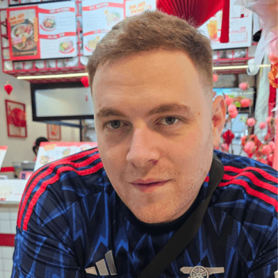 romanos boraine in a noodle shop